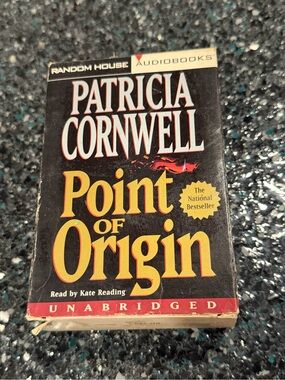 Patricia Cornwell Point of Origin Read by Kate Reading 8 Cassettes 11 Hours